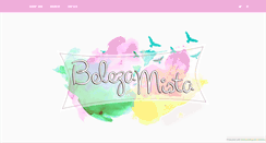 Desktop Screenshot of belezamista.com